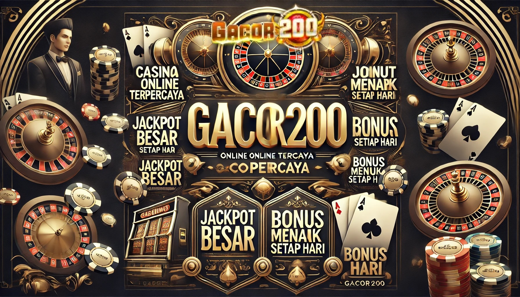 Gacor200 – Situs Casino Online Gampang Menang dan Terpercaya!